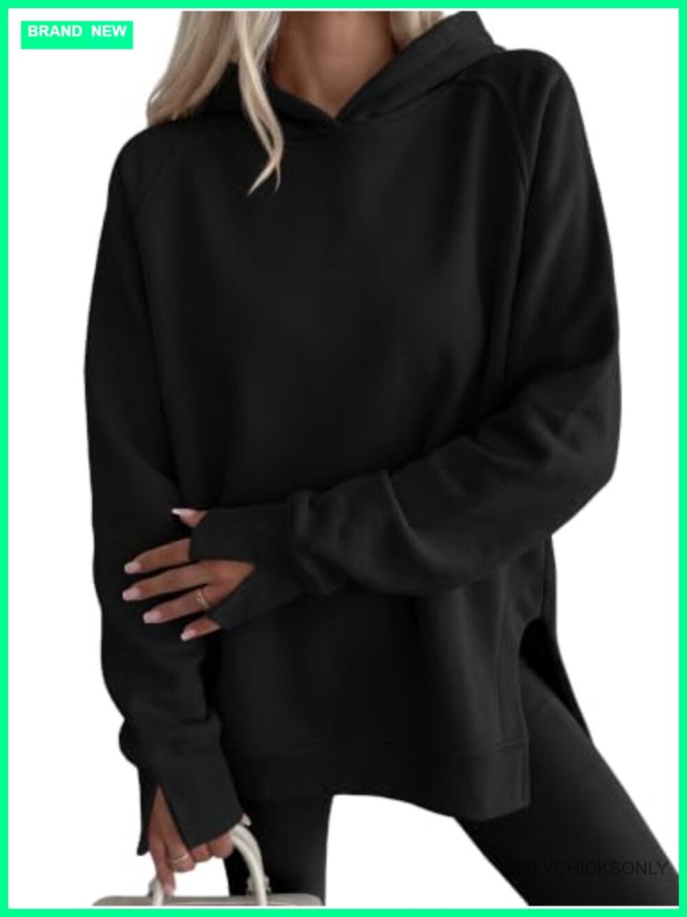 Oversized Hoodie Women Fall Fashion Outfit Rayon Polyester Pullover
